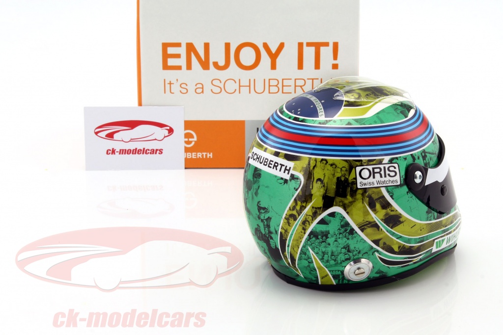 Casque Helmet Massa F1 Williams 2016 Schubert 1/2