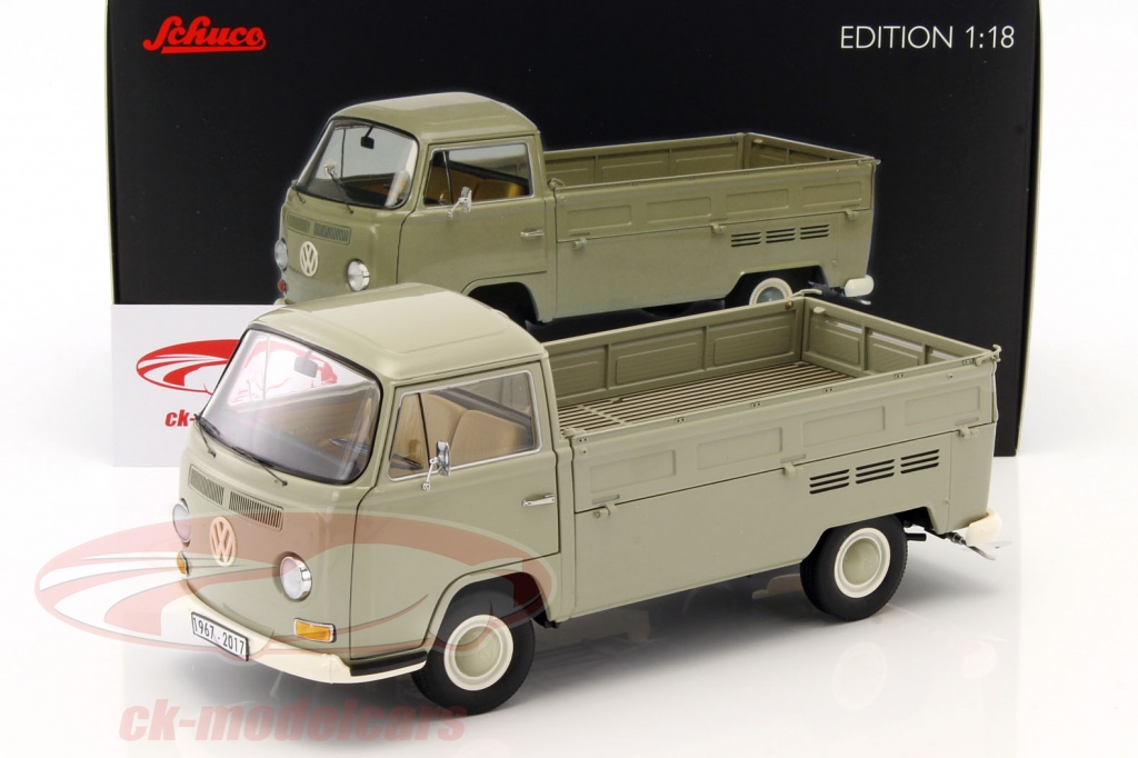 Schuco 1:18 Volkswagen VW T2a Pick-Up Anniversary Edition 50 ans VW T2 ...