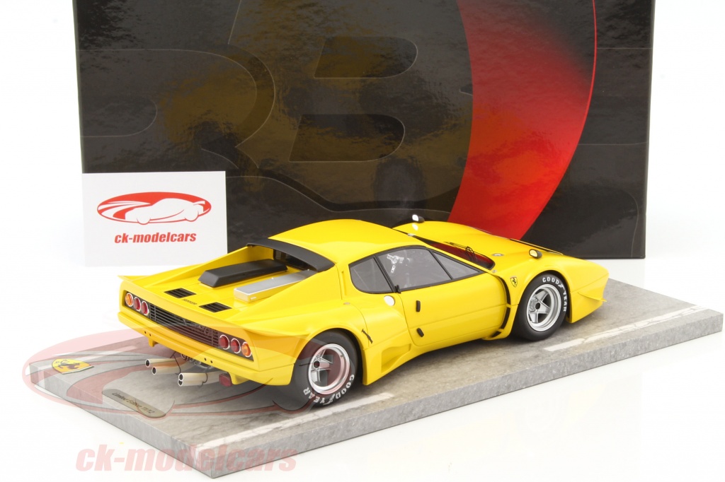 BBR Models 1:18 Ferrari 365 GT4 BB 築 1975 黄色 BBRC1813C1 モデル 