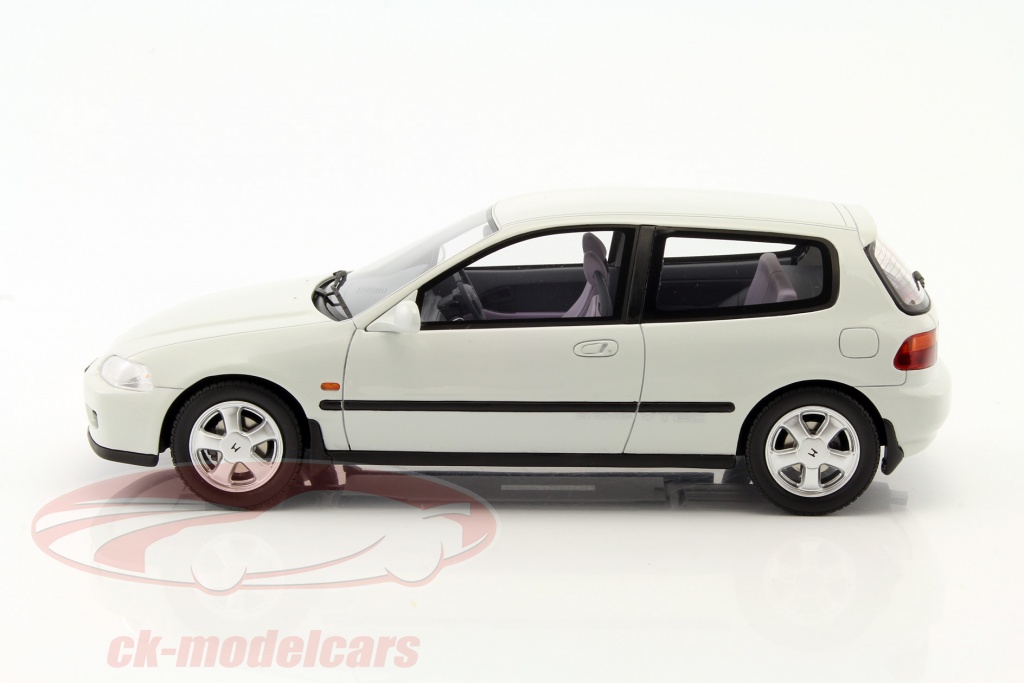 Modellino LCD 1:43 Honda Civic EG6 SIR II - Collezione In Metallo Pressofuso Bianco - Foto 2