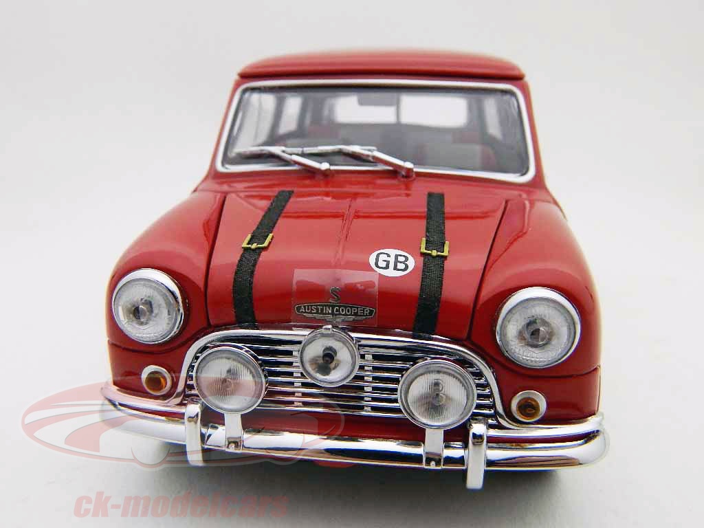 Austin Rot Kyosho 1:18 Austin Mini Cooper S MK1 rot / red 08106R Modellauto 08106R ...