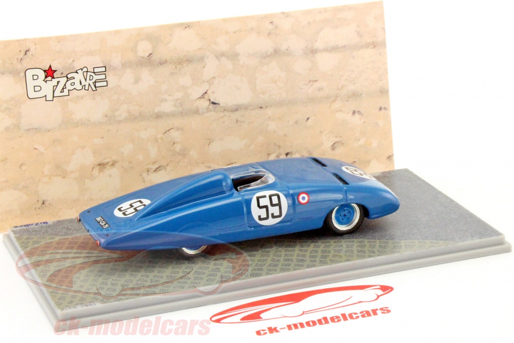 1:43 Bizarre Panhard Le Mans 1954 #59 Bz062 Auto Model
