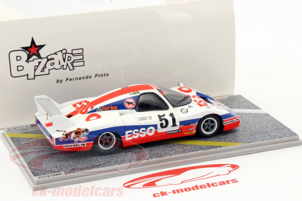 BIZARRE BZ028 Echelle 1/43 | WM PEUGEOT P79/80 TURBO N 5 4th 24h LE MANS 1980 EQUELIN - D