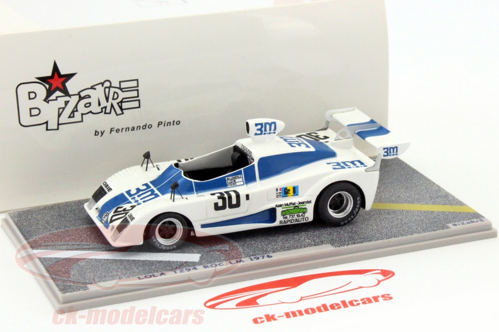 BIZARRE BZ158 Scale 1/43 | LOLA T294 N 30 LE MANS 1976 J-M.LEMERLE - A