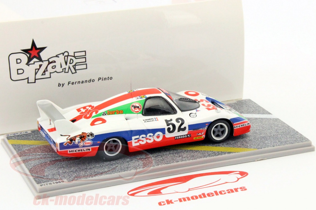 Spark 1:43 Peugeot WM P79 Turbo #52 24h LeMans 1979 Mambers / Raulet ...
