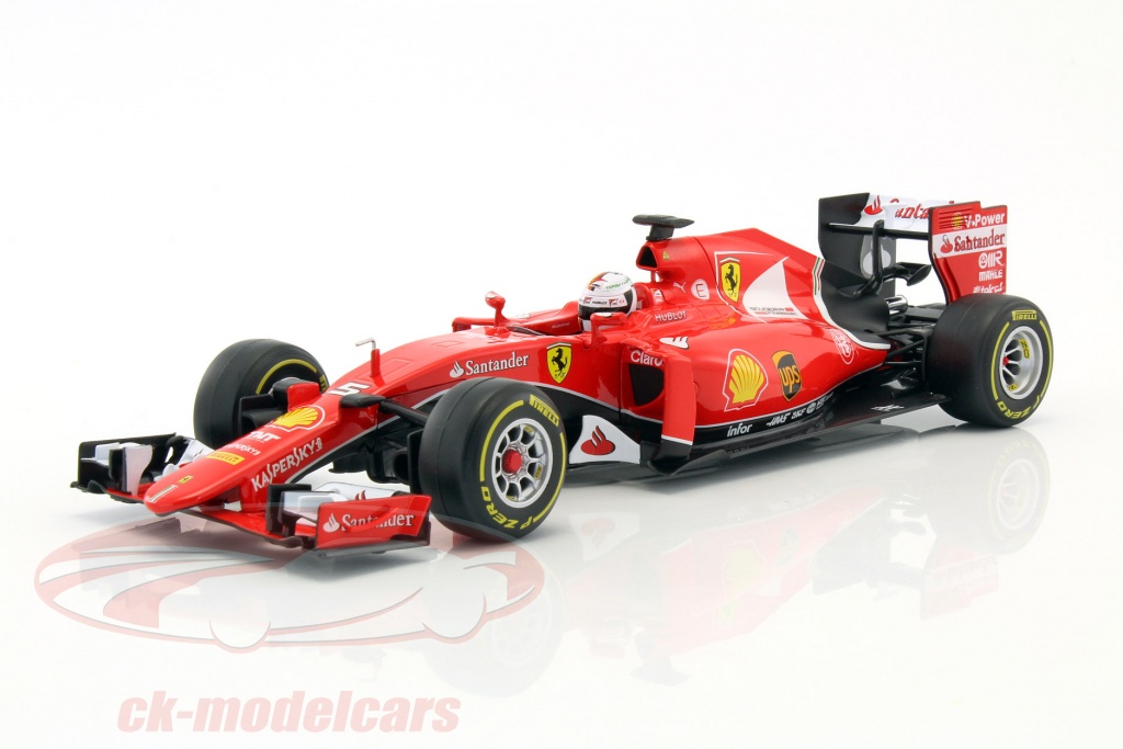 Sebastian Vettel Ferrari SF15-T #5 Formel 1 2015 1:18 Bburago