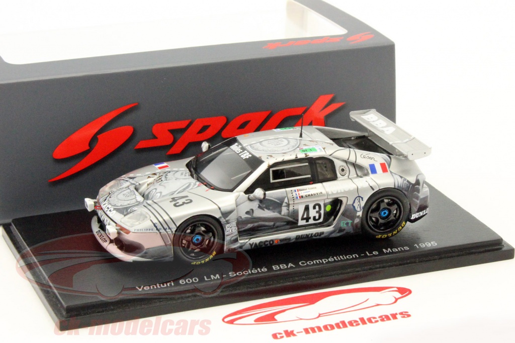 Venturi 600 39 24 Heures du Mans 1994 Spark S2282 - Miniatures Autos Motos