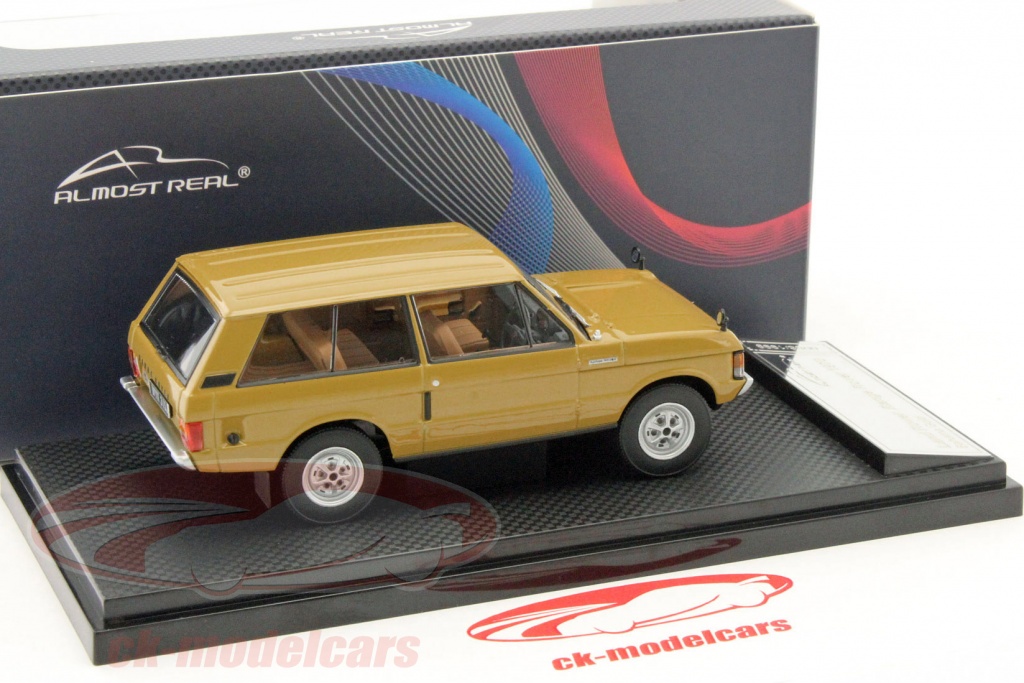 Almost Real 1:43 Land Rover Range Rover Baujahr 1970 bahama gold 410103 ...