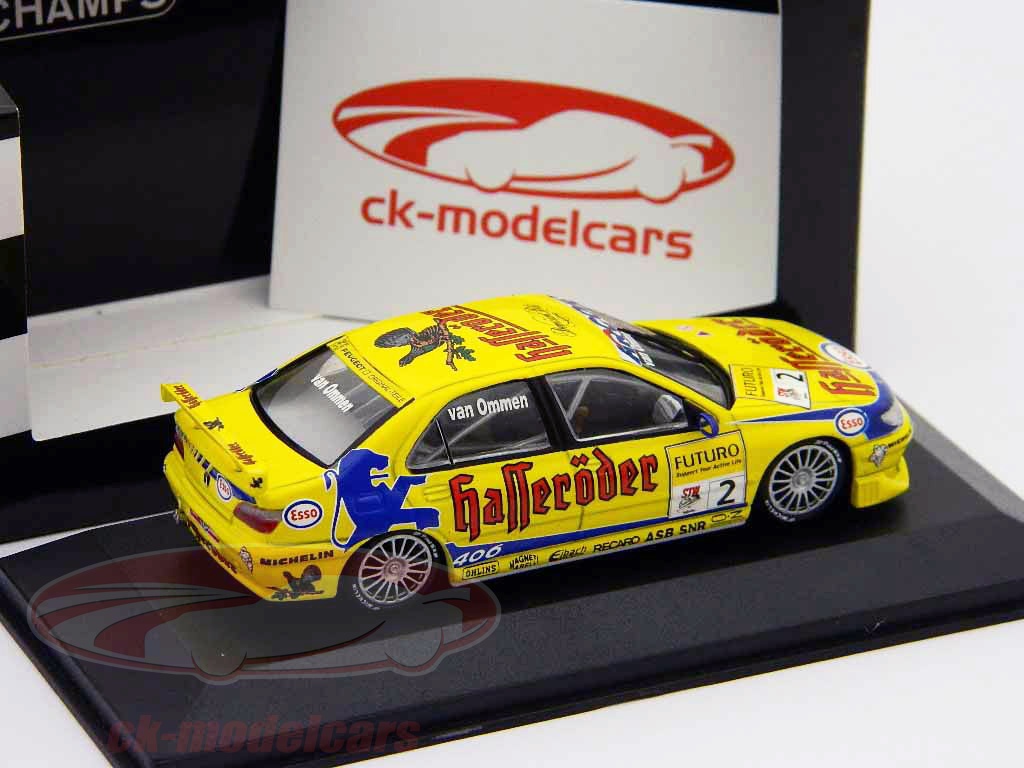 Peugeot 406 STW 1998 Hasseröder Nr.2, van Ommen Minichamps 730981202 in der 1zu8