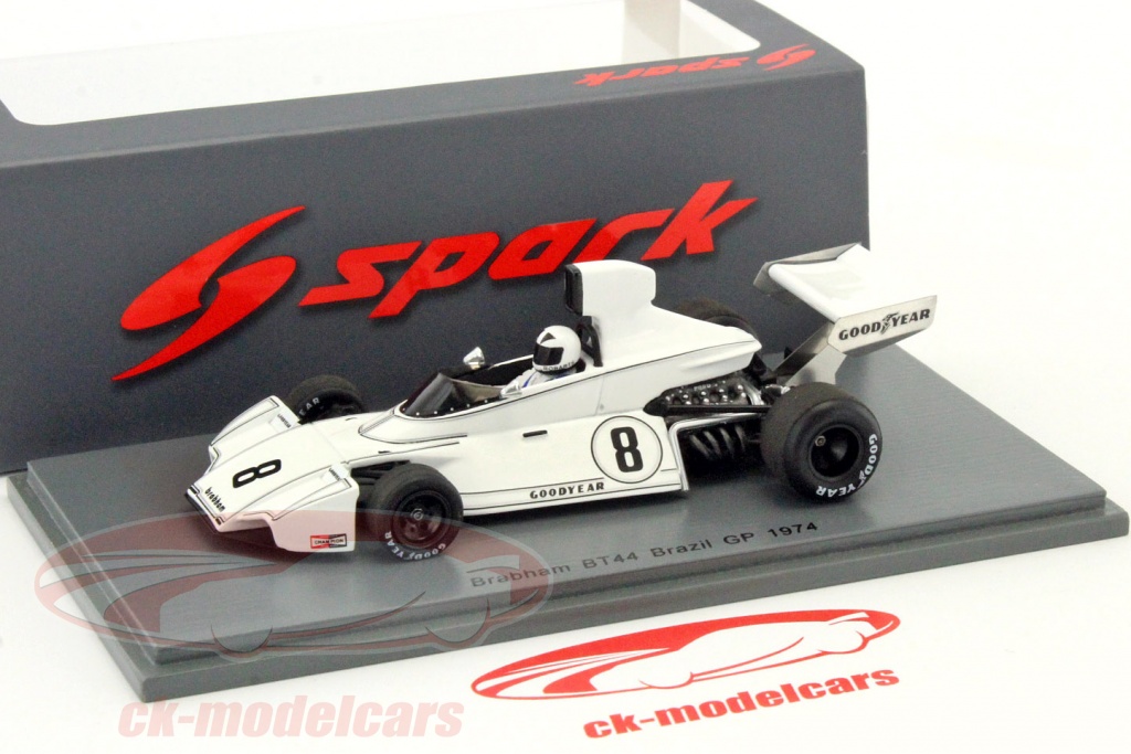 BRABHAM BT44B N°8 WINNER GP BRÉZILIAN PACE 1975 SPARK 1/18