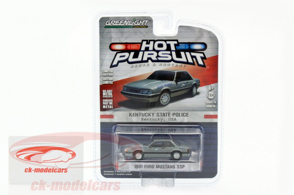 Greenlight 1:64 Ford Mustang Cobra 1981: Modello Pressofuso Verde, Auto Giocattolo
