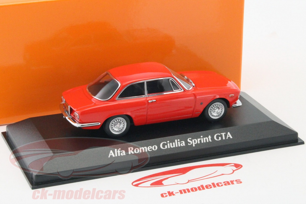 アルファロメオミニチャンプス1600GTA 1965 1/43