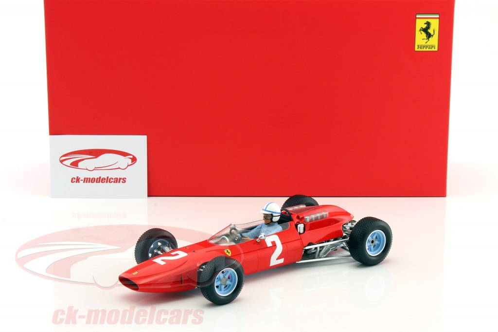 F1 Ferrari 158 John Surtees 1964 – Miniature LOOKSMART échelle 1/18 (résine)