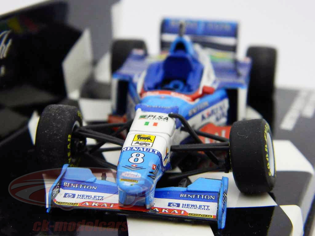 Minichamps 1:43 A. Wurz Benetton Playlife Launch Version Formula One 1998 430980096
