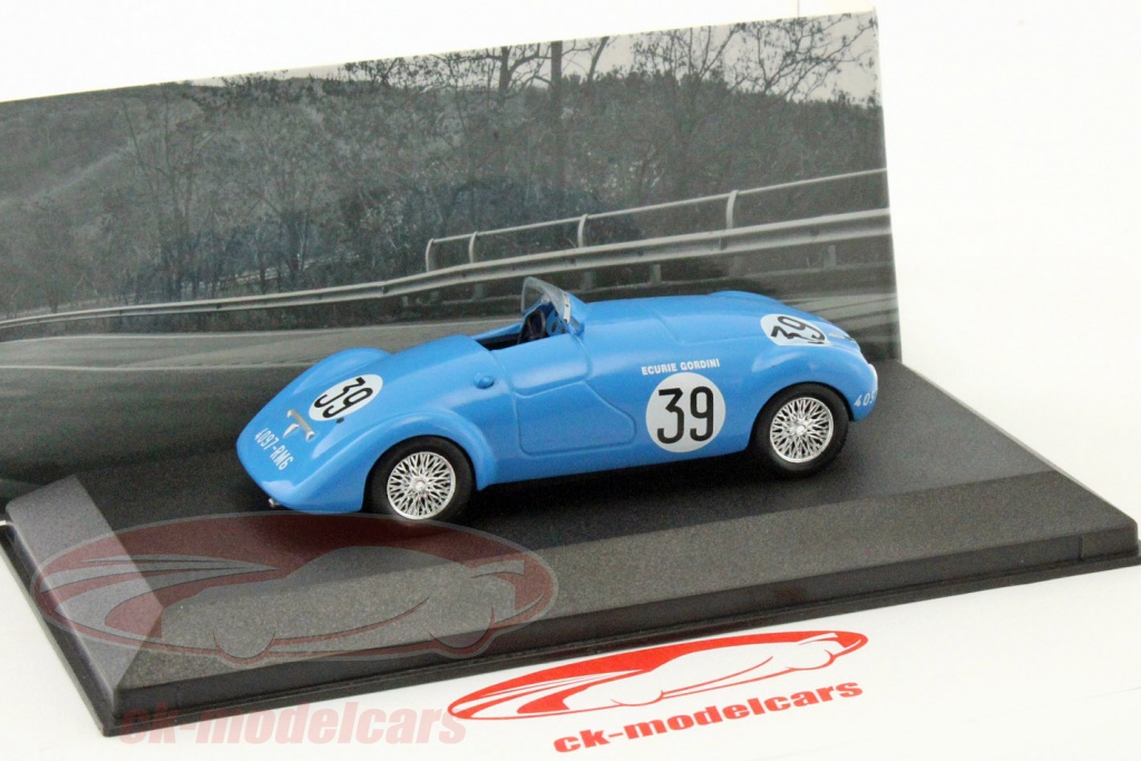 SIMCA 8 1.1l Team Gordini № 39 24h Le Mans (1939) Amedee Gordini - Jose Scaron