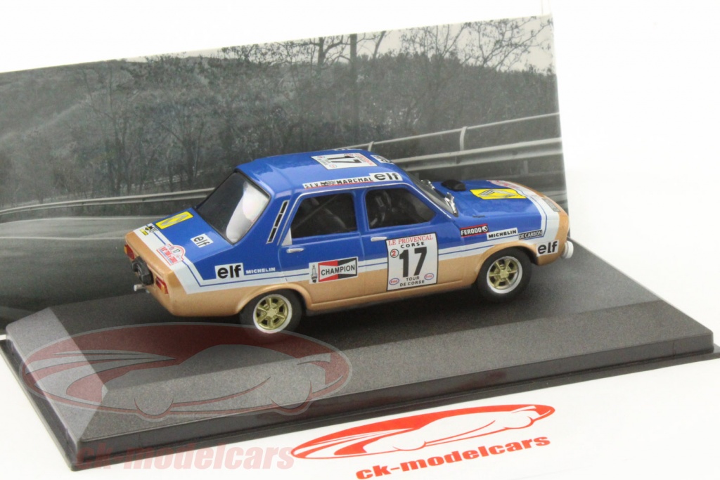 Renault 12 Rouge-orange Miniature Atlas 1:43 - Modèle Stand Neuf Sous Emballage