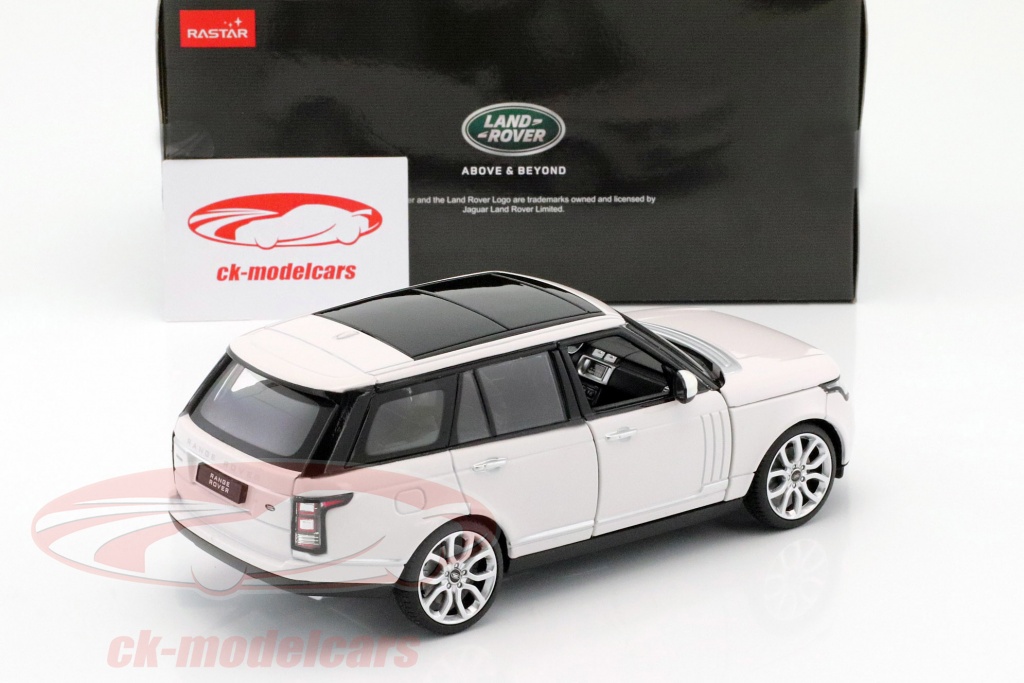 Rastar Range Rover Noir – Échelle 1/24 – Voiture Diecast De Collection