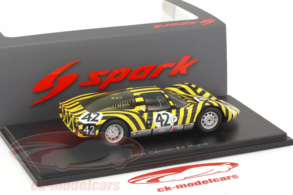 Spark 1:43 Porsche 906 #49 6 12h Sebring 1966 Siffert, Vögele US267