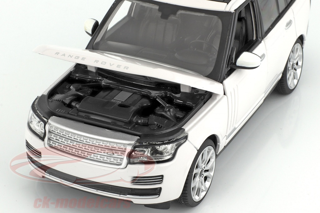 Coche a escala 1:24 Range Rover Sport Negro - Réplica Rastar 56300