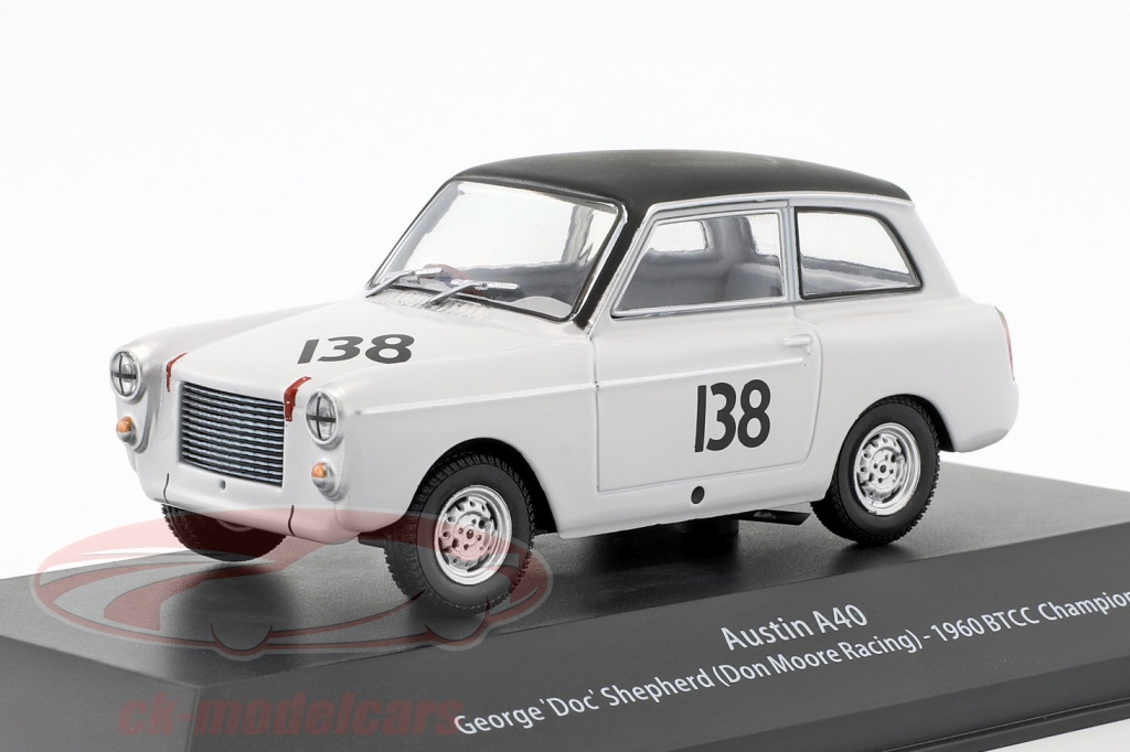 Atlas 1:43 Austin A40 #138 BTCC mester 1960 George Shepherd 4672116 ...