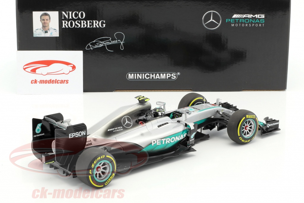 Mercedes F1 W07 Hybrid 2016AbuDhabi 1/18