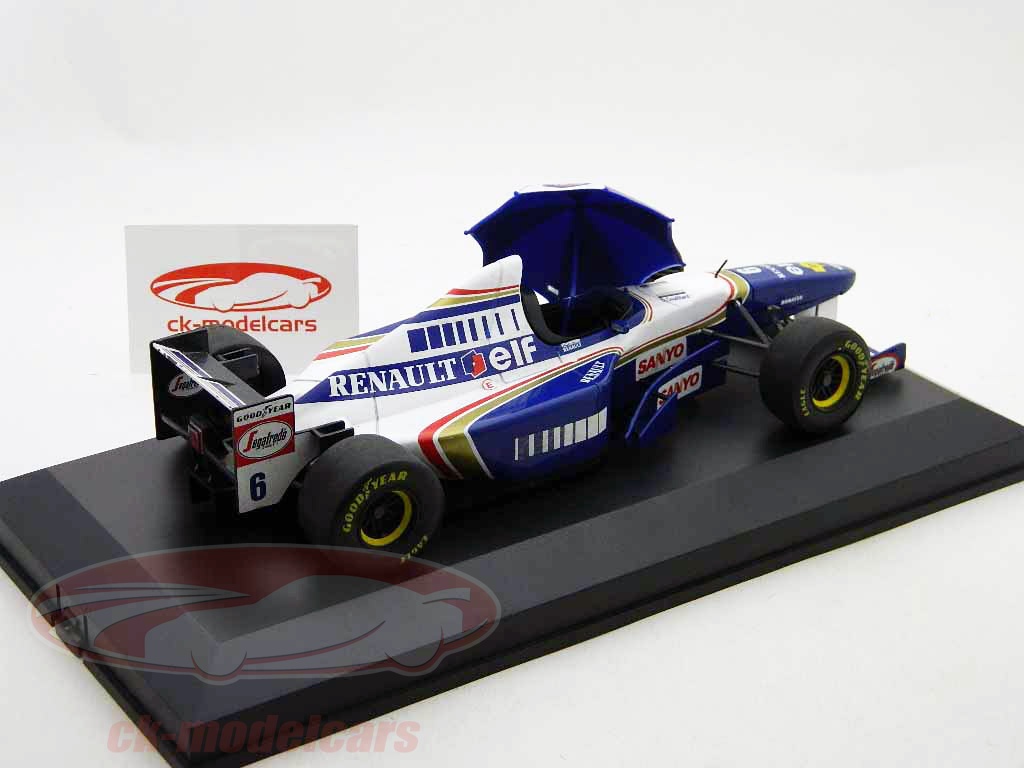 Voiture Miniature F1 WILLIAMS RENAULT 1995 #6 FW17 DAVID COULTHARD - Échelle 1/18 MINICHAMPS
