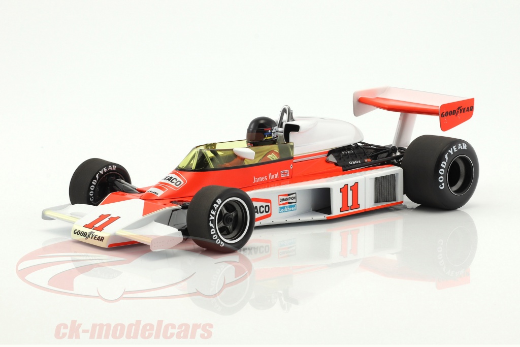 NO CAR !! James Hunt Figure pour 1:18  McLaren M23 Minichamps PMA  ! 