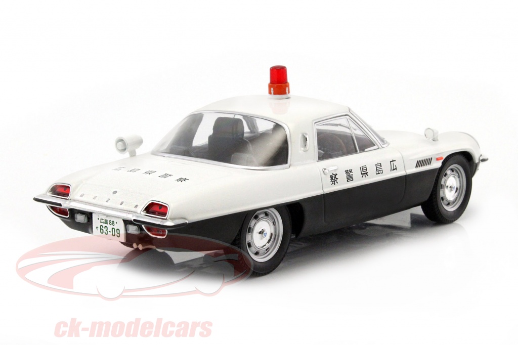 Triple9 1:18 Mazda Cosmo Sport Police Japon Blanc T9-1800189 Modèle