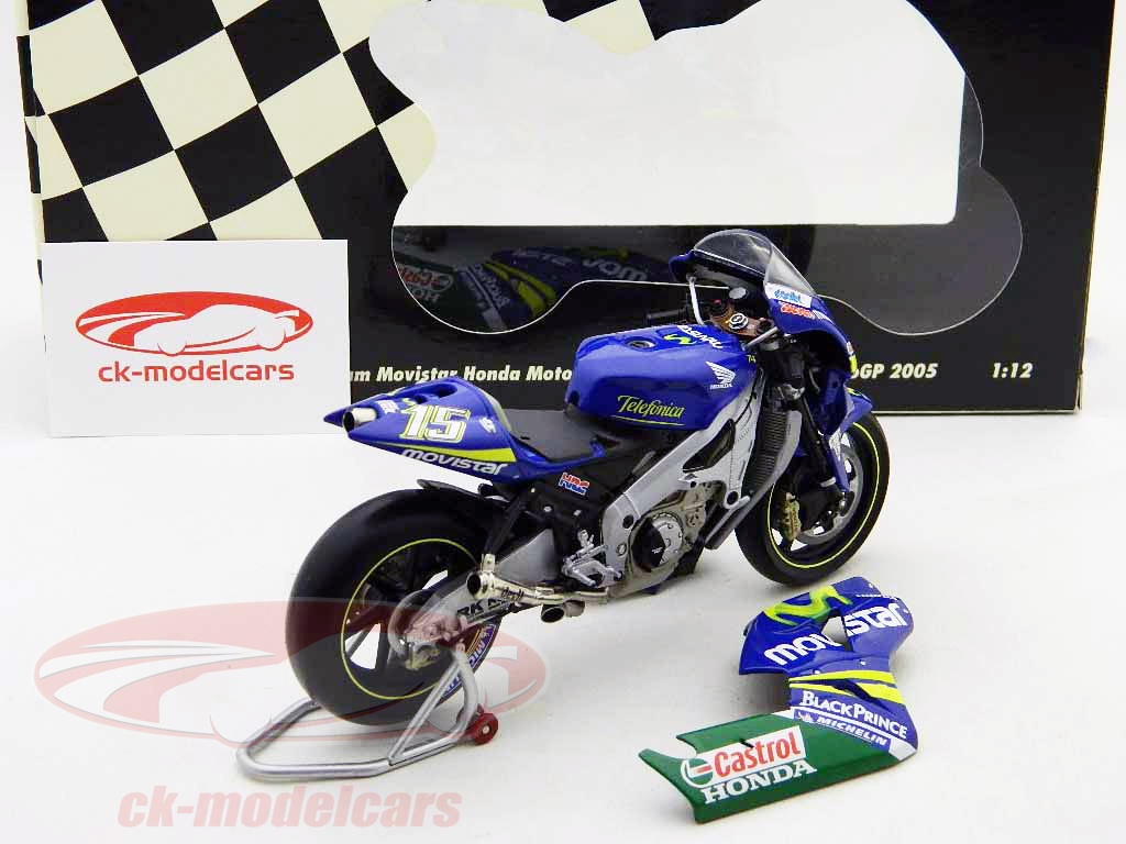 Minichamps Honda RC211V – Barros 2005 – 1/12 – Neuve Sous Boîte