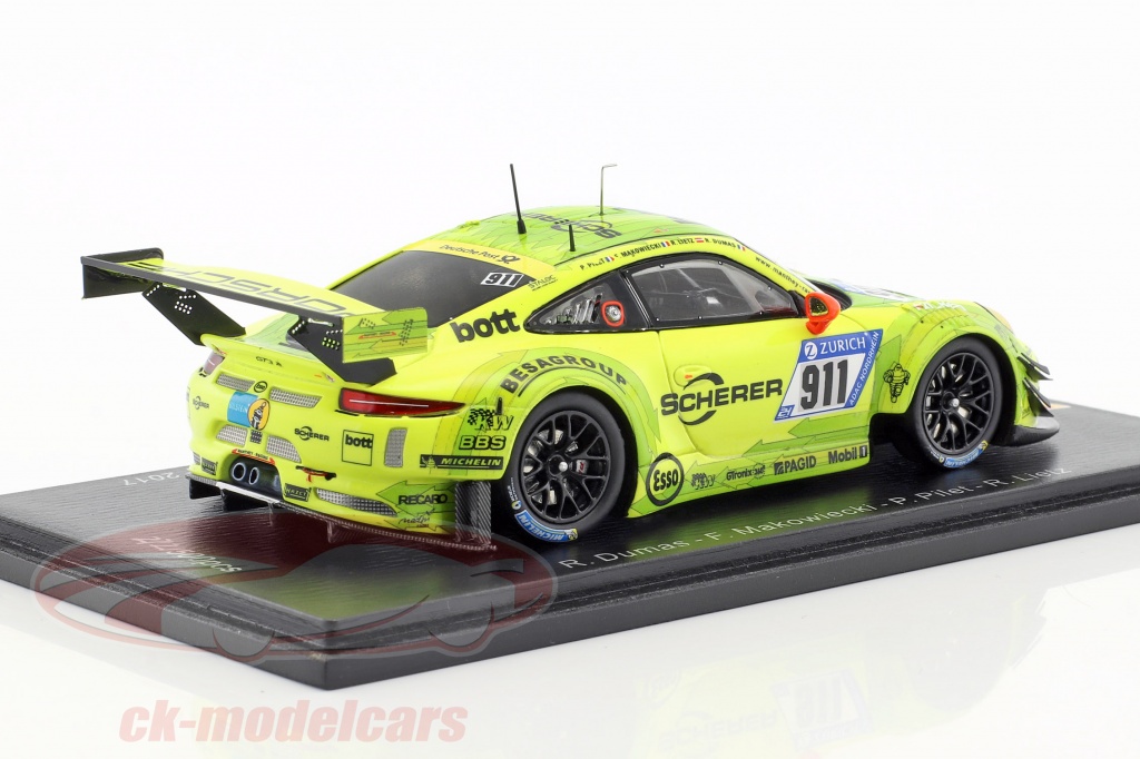 Porsche 911 GT3 R Type 992 n° 33 24h Nürburgring 2023 1/43 Spark SG922