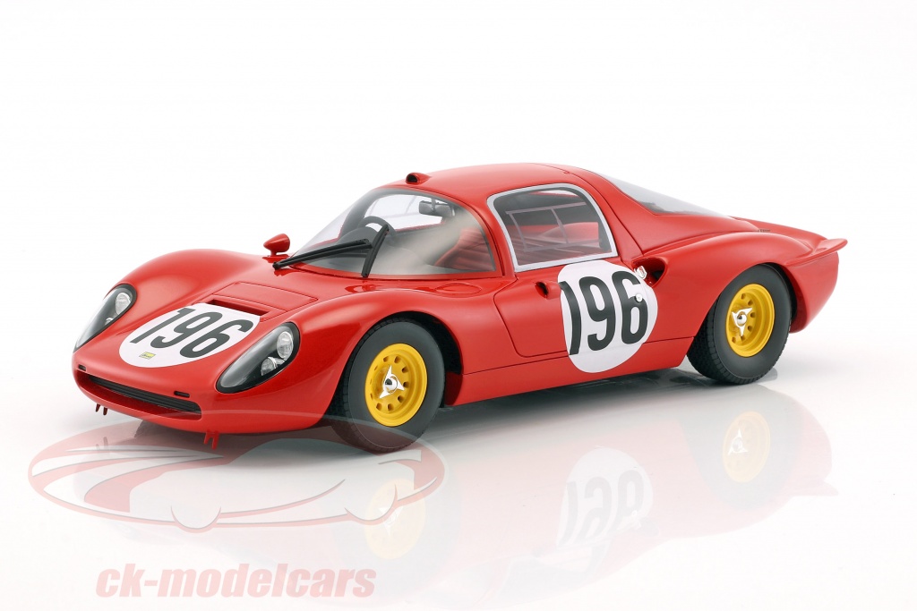 Ferrari Dino 206 S #196 2 ° Targa Florio 1966 Guichet, Baghetti 1:18 CMR