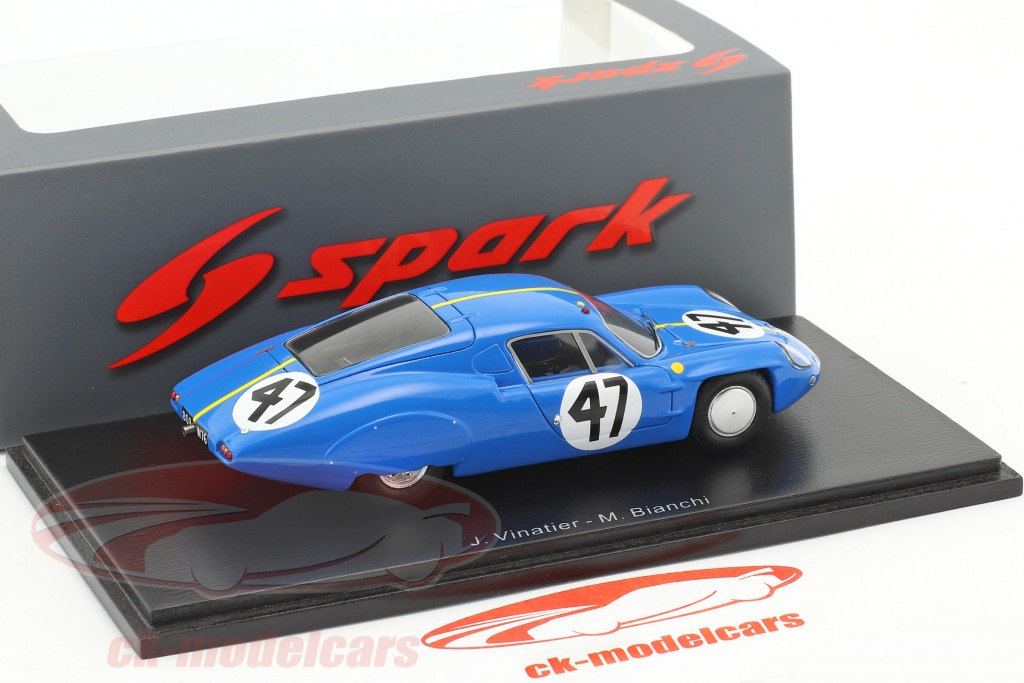 Spark 1/43 Sunbeam Tiger Ford #9 - 24h Le Mans 1964 - Résine Collection