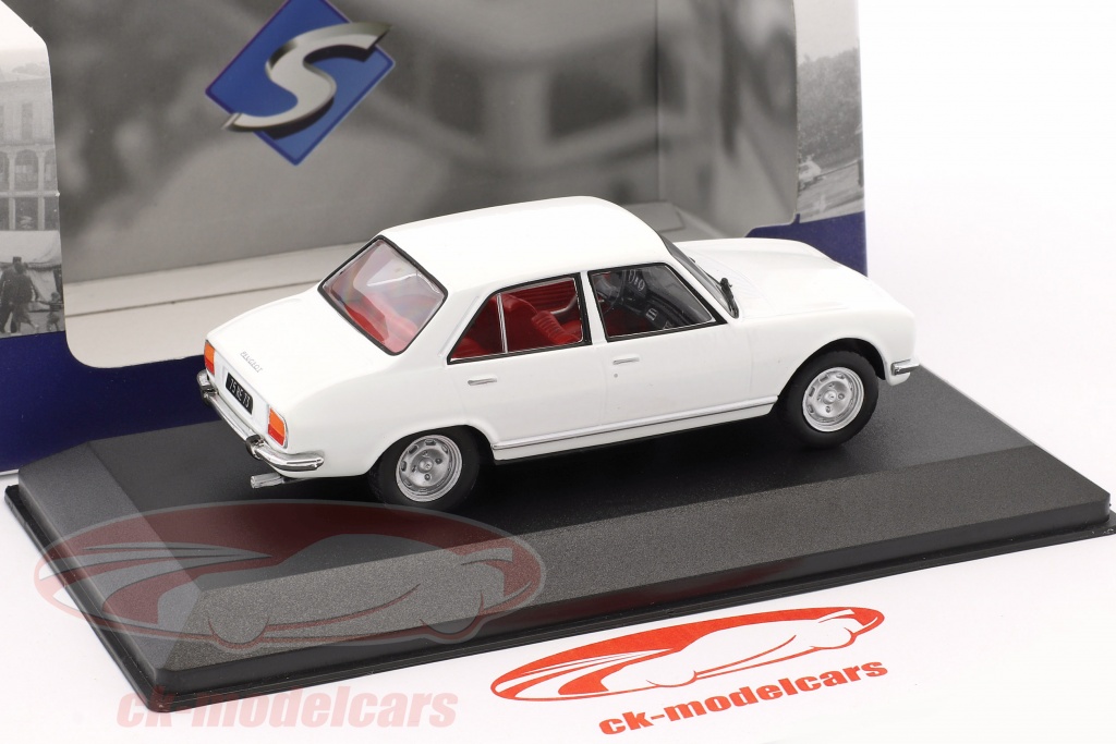Minialuxe Originale 1/43 – Peugeot 504 Berline, Blanc, 1974, France