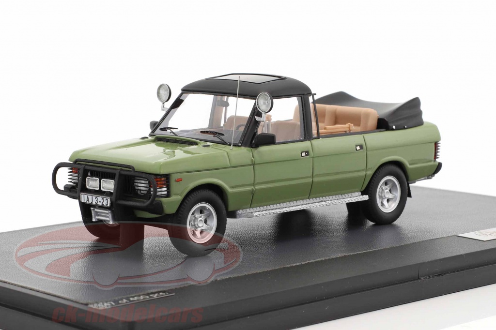 Matrix 1:43 Range Rover Rometsch 狩猟 車 Honecker 築 1985 グリーン MX41701-011 ...