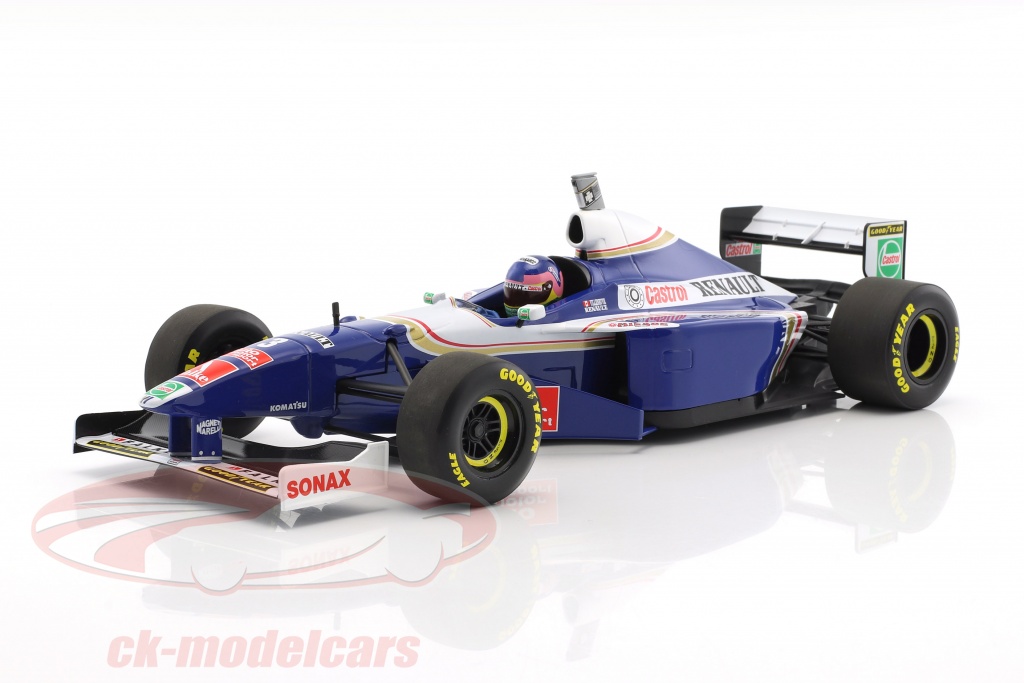 Jacques Villeneuve Williams FW19 #3 campeón del mundo fórmula 1 1997 1:18 Minichamps