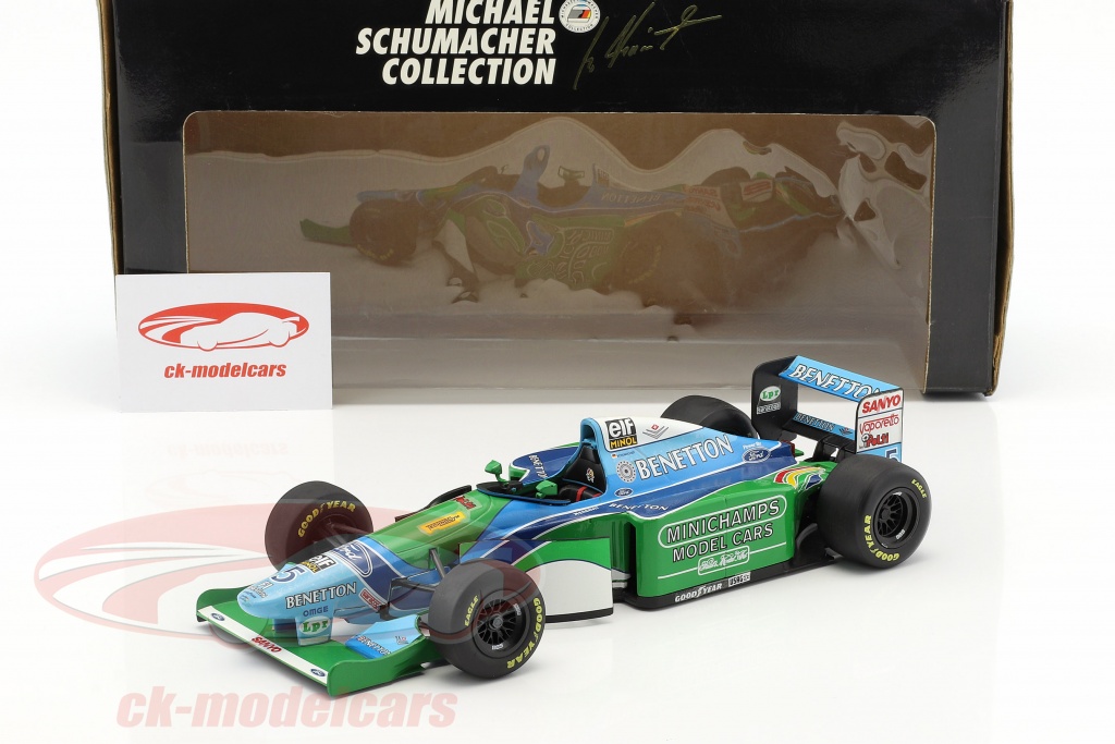 Minichamps 1:18 M Schumacher Benetton Ford B 194 Hockenheim GP