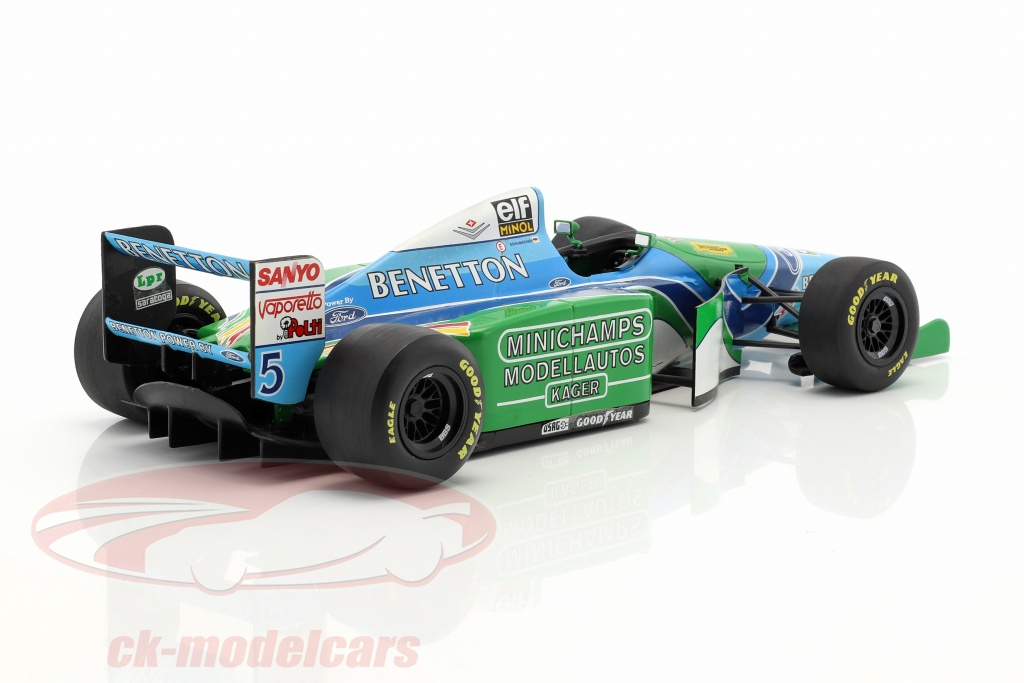 Minichamps 1/43 Benetton Ford B194 - Verstappen Hockenheim 1994 - 430 940906