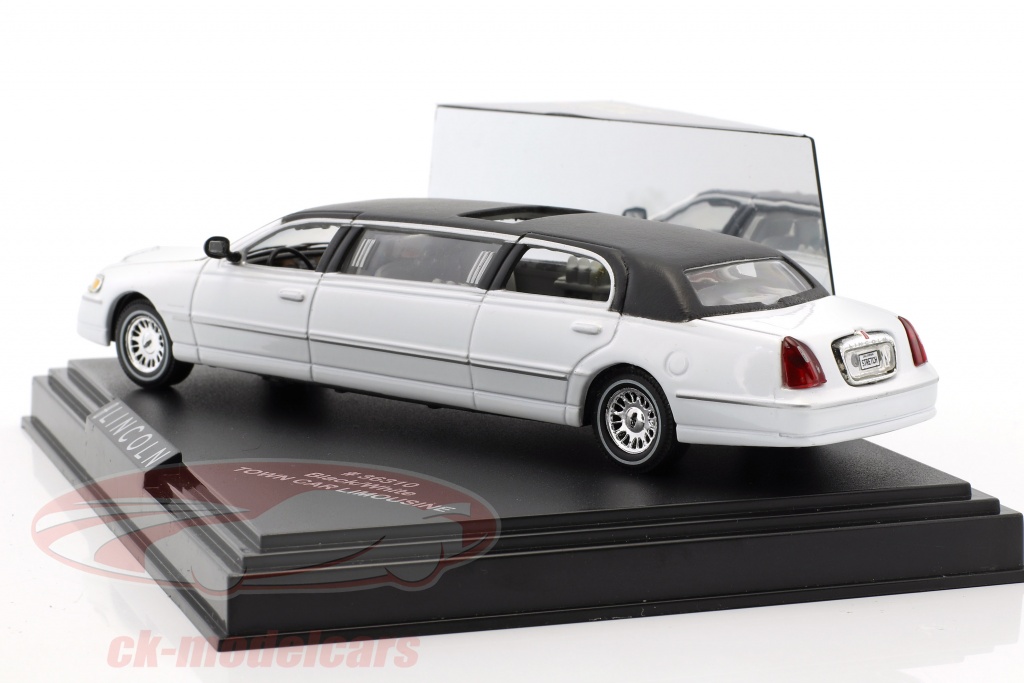 Vitesse 1 43 Lincoln Town Car Limousine Year 2000 White Black 36310 Model Car 36310 657440363105