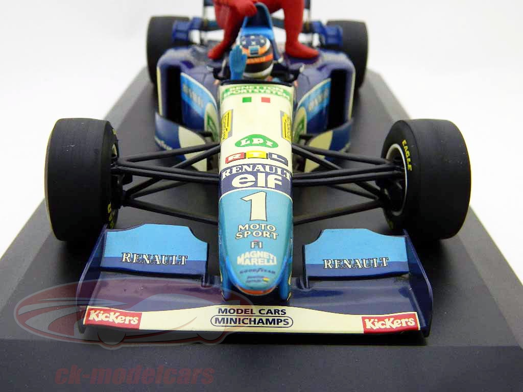 Miniature 1/43 Benetton Renault Formula 1 De Jean Alesi - Par UT Models - Neuf