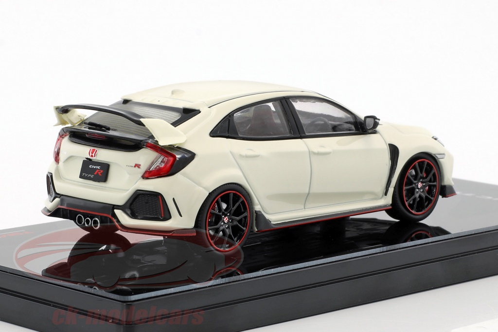 True Scale 1:43 Honda Civic Type R RHD white TSM430272 model car ...