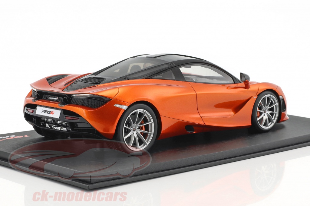 Modèle Réduit Autoart 1:18 McLaren 720S 2017 - Azores Orange Metallic (AA76074) - Neuf