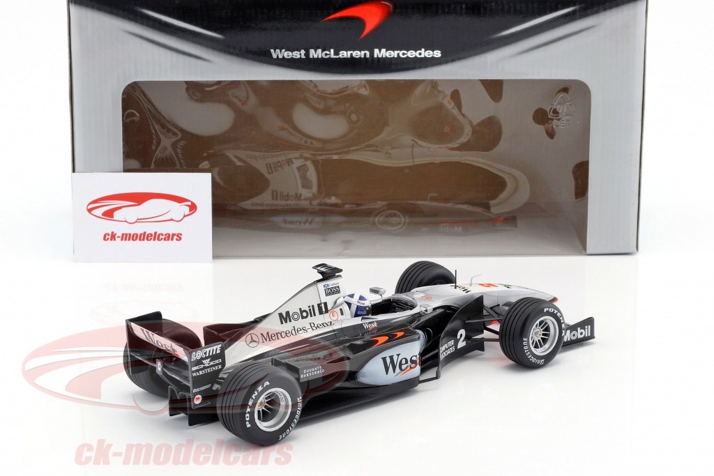 F1 McLAREN MERCEDES MP4/16 #4 COULTHARD 1/18 MINICHAMPS 530011804 voiture minia