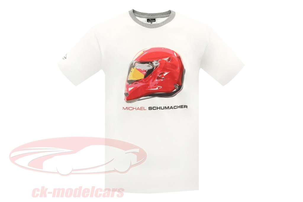 T-Shirt Michael Schumacher Officiel Taille L (Large) Rouge, Lettrage Et Logo Blancs, Collection F1