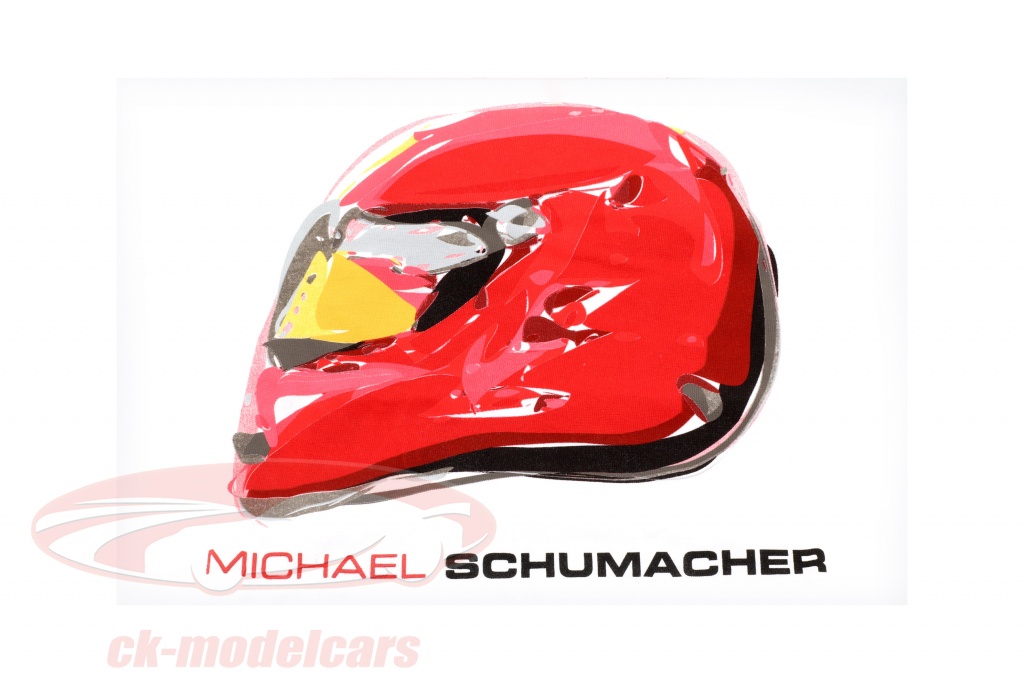 Michael Schumacher T-Shirt Champion Icon Tour 2011 bianco