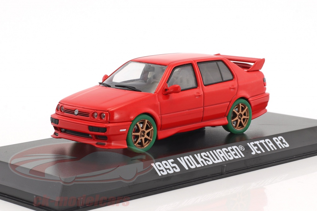 Greenlight 1:43 Volkswagen VW Jetta A3 築 1995 赤 - グリーン リム 86313 (grüne ...