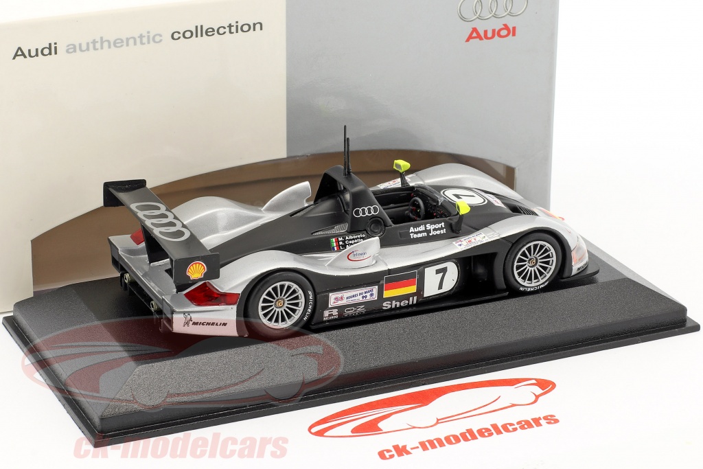 Minichamps 1:43 Audi R8R #7 4th 24h LeMans 1999 Capello, Alboreto ...