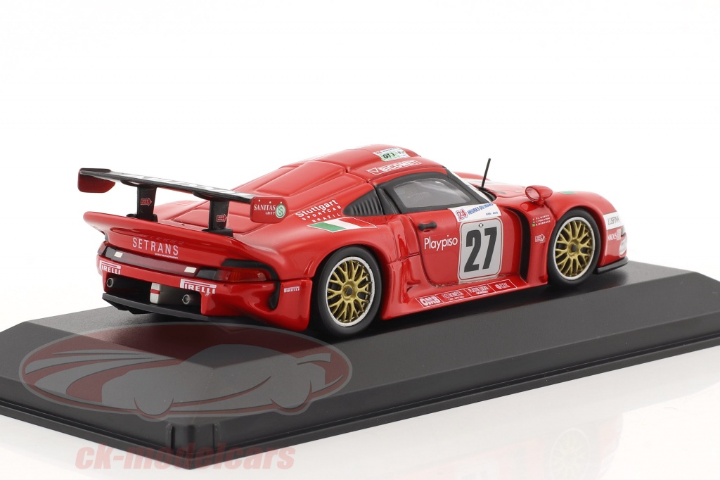 Minichamps Porsche 911 GT1 #27 SCUDERÍA ITALIA 24h Le Mans 1997