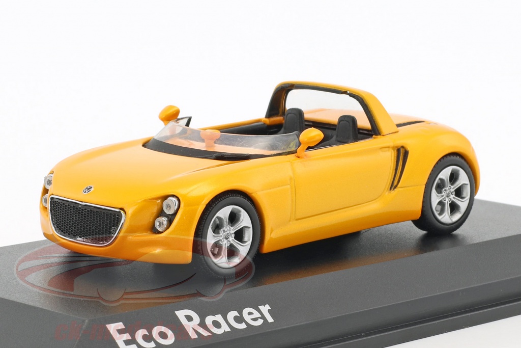 volkswagen vw eco racer concept car year 2005 ocher yellow