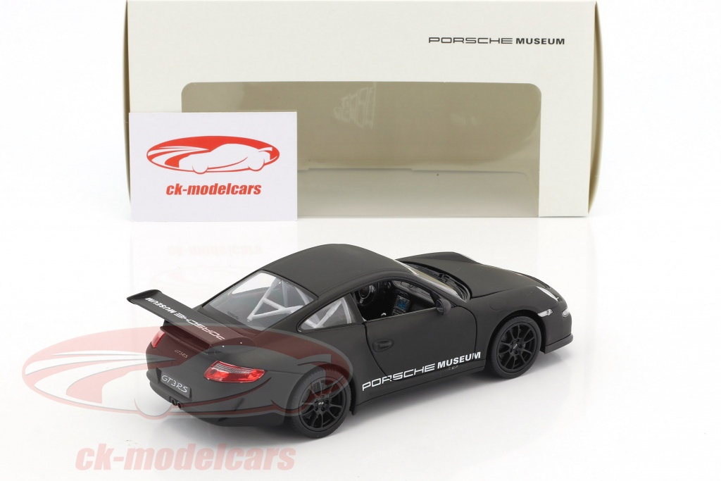 Modèle Voiture Porsche 911 997 GT3 RS Noir/orange 1/34-1/39 - Métal, Portes Ouvrantes, Env. 11 Cm - 7