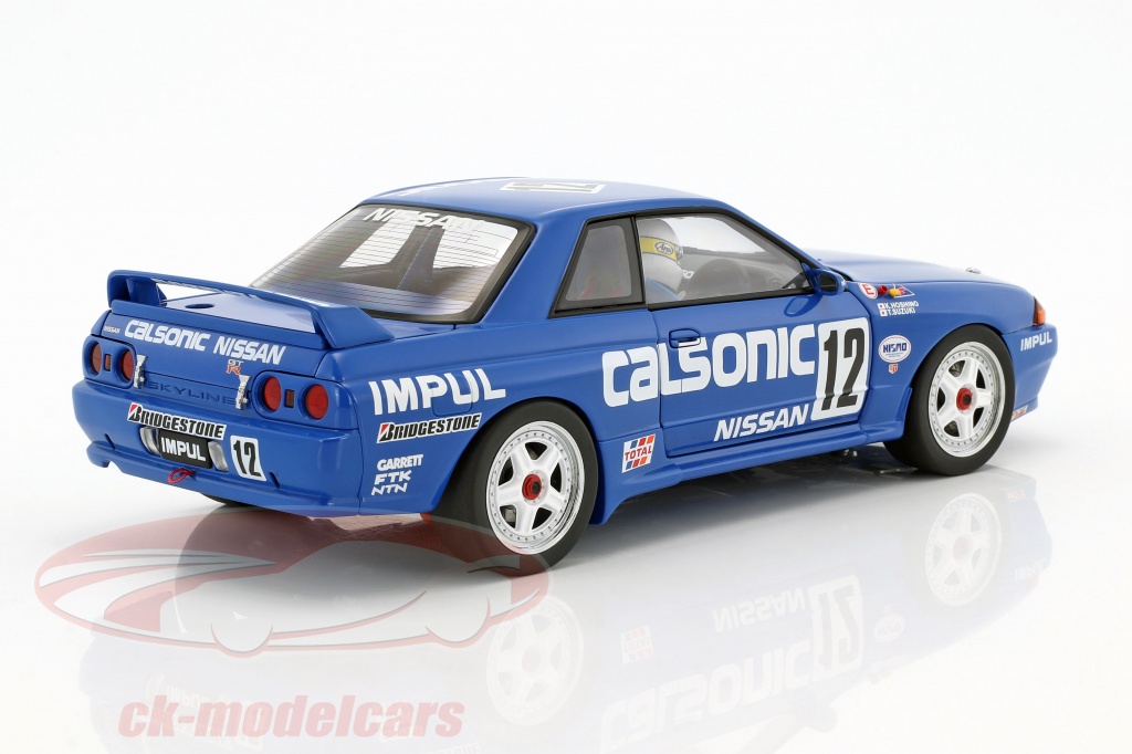AUTOart SKYLINE GT-R (R32) CALSONIC #12
